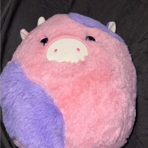 NEW Fuzzamallow Patty the Cow 12" Squishmallows BNWT Plush Exclusive RARE HTF